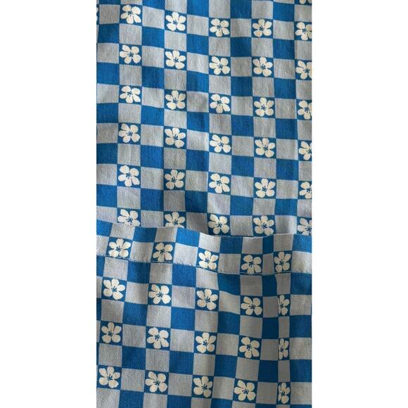 Wild Fable High Rise Wide Leg Pants Blue and White Floral Print Size XXL NWT - Picture 6 of 6